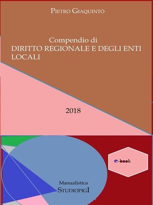 cover image of Compendio di DIRITTO REGIONALE e degli ENTI LOCALI